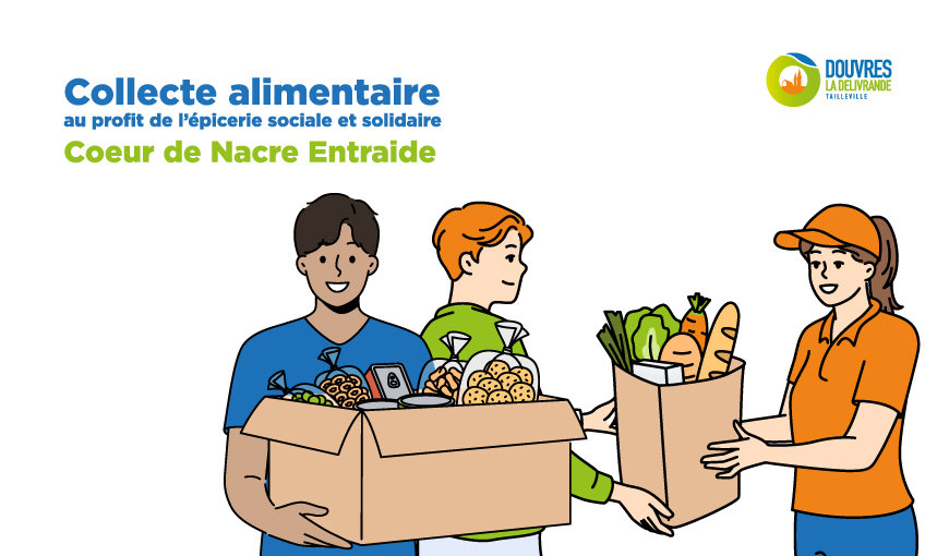Collecte alimentaire pour l’épicerie sociale et solidaire