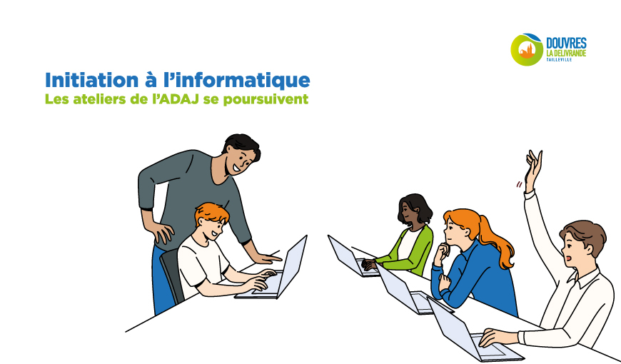 Initiation à l’informatique – Les ateliers de l’ADAJ se poursuivent !